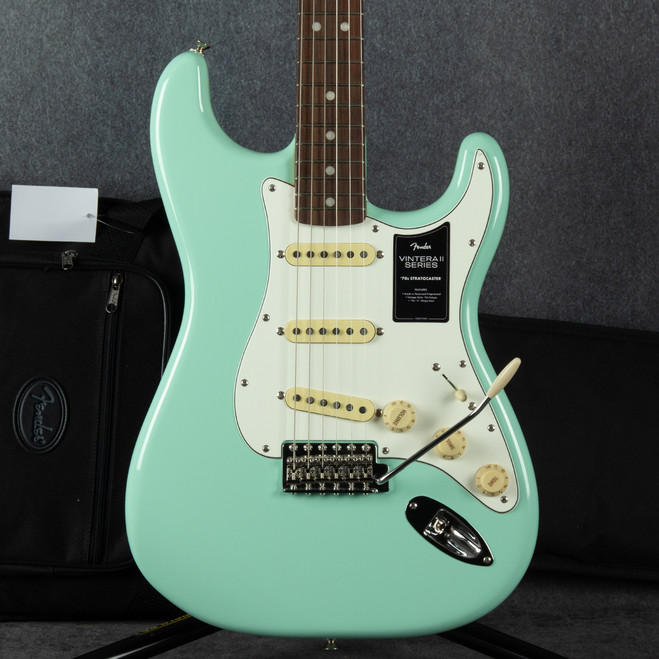 Fender Vintera II 70s Stratocaster - Surf Green - Gig Bag - 2nd Hand (X1159387)