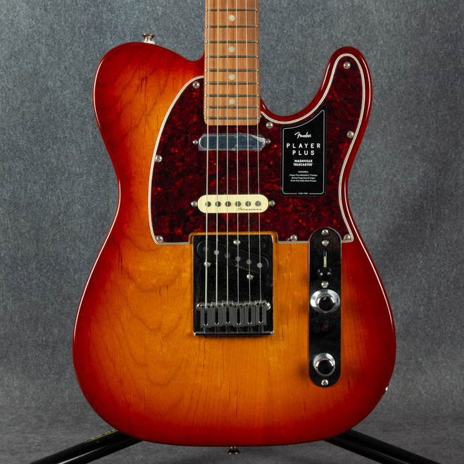 Fender Player Plus Nashville Telecaster - Sienna Sunburst - Boxed - 2nd Hand