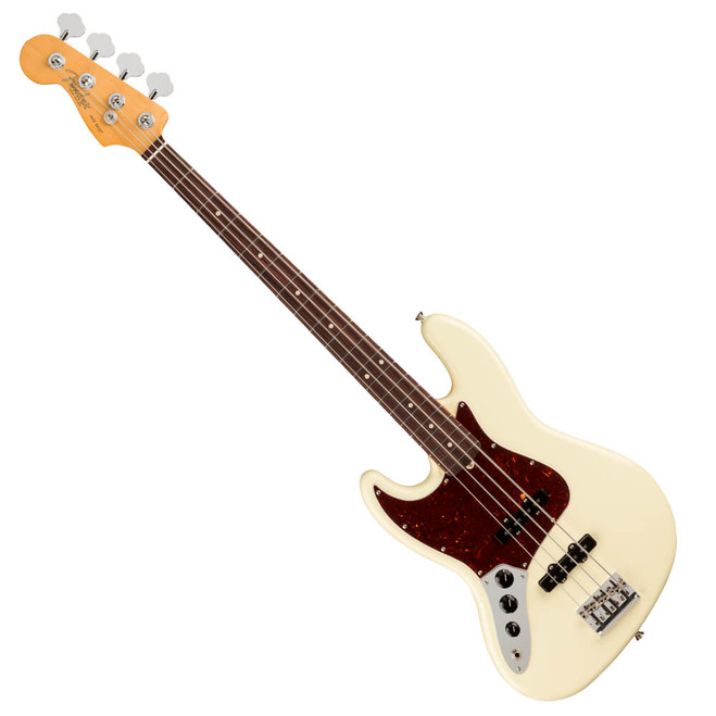 Fender American Professional II Jazz Bass, Left Handed - Olympic White
