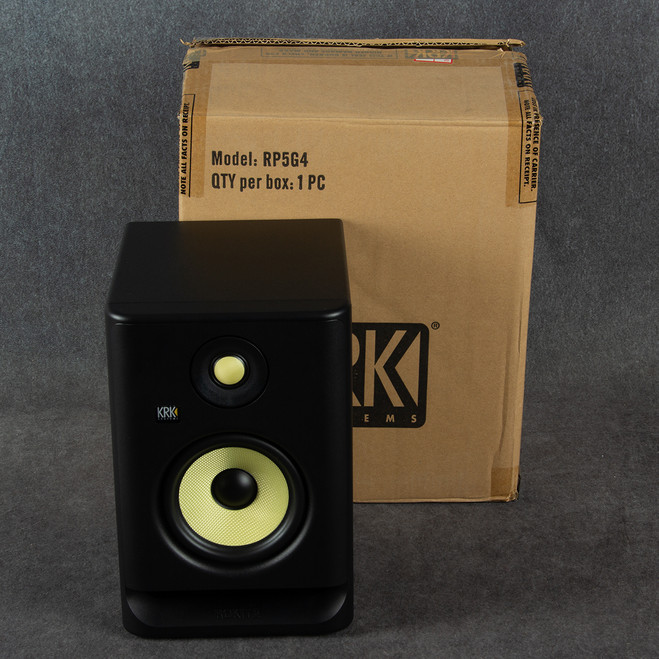 KRK Rokit RP5G4 Powered Studio Monitor - Boxed - Ex Demo