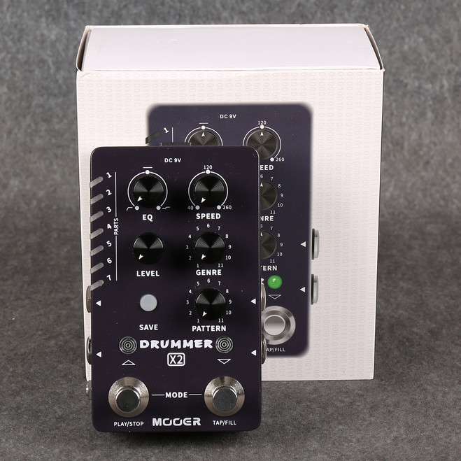 Mooer Drummer X2 - Boxed - 2nd Hand