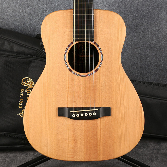 Martin LX1 Little Martin Electro Acoustic - Natural - Gig Bag - 2nd Hand