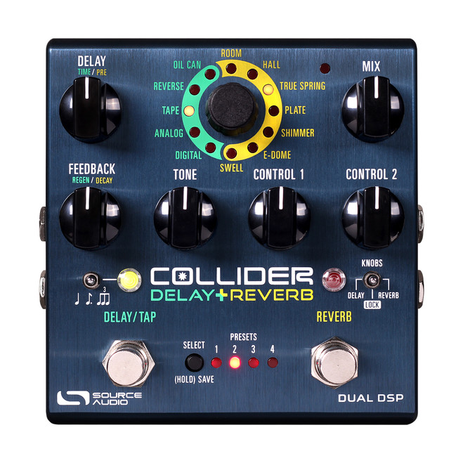 Source Audio Collider Delay + Reverb