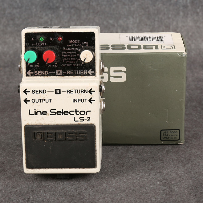 Boss LS2 Line Selector - Boxed - 2nd Hand