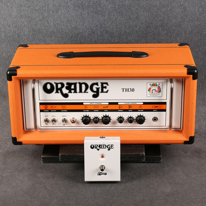 Orange TH30 Thunder Amp Head - Footswitch **COLLECTION ONLY** - 2nd Hand