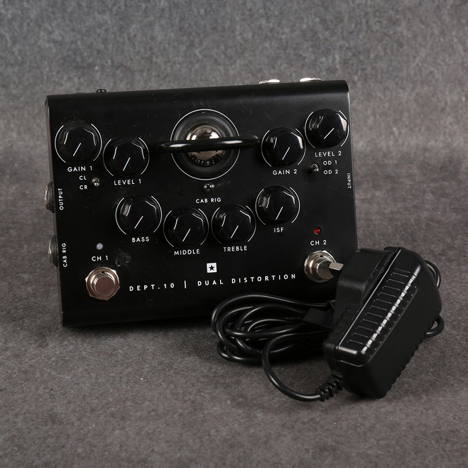 Blackstar Dept.10 Dual Distortion Pedal - PSU - 2nd Hand