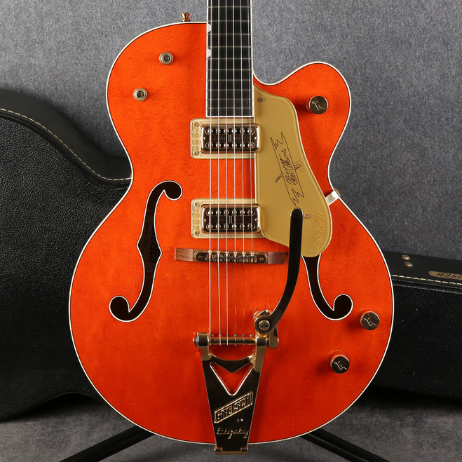 Gretsch G6120 Chet Atkins - Orange Stain - Hard Case - 2nd Hand