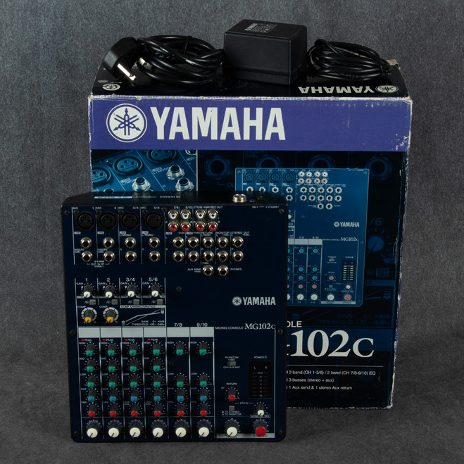 Yamaha MG102C Mixer - Box & PSU - 2nd Hand (136116)