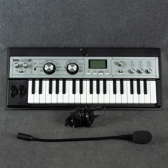 Korg Microkorg XL Synth/Vocoder - Mic - PSU - 2nd Hand