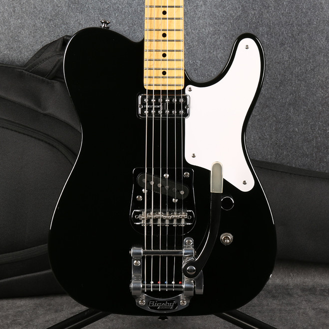 Squier Vintage Modified Cabronita Telecaster - Bigsby - Black - Bag - 2nd Hand