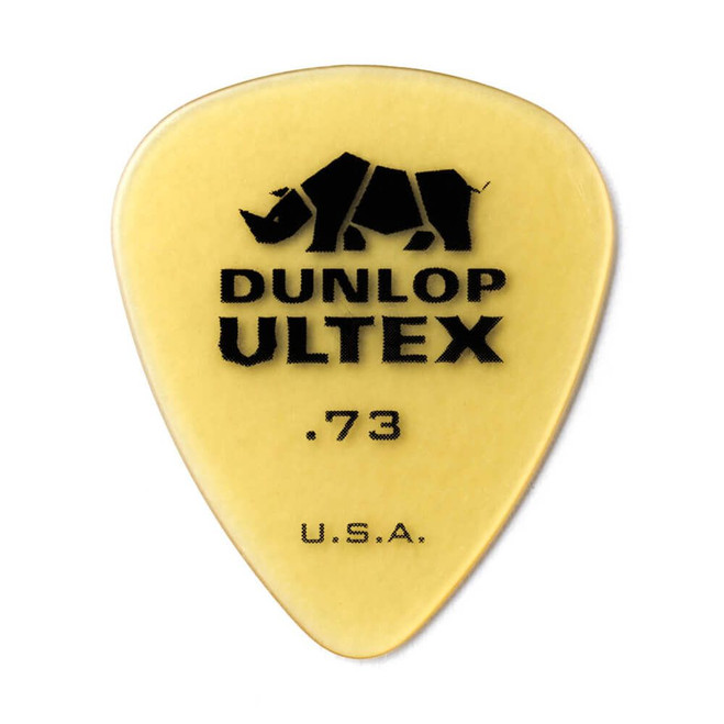 Jim Dunlop 421P Ultex Standard Guitar Picks, .73mm, 6 Pack