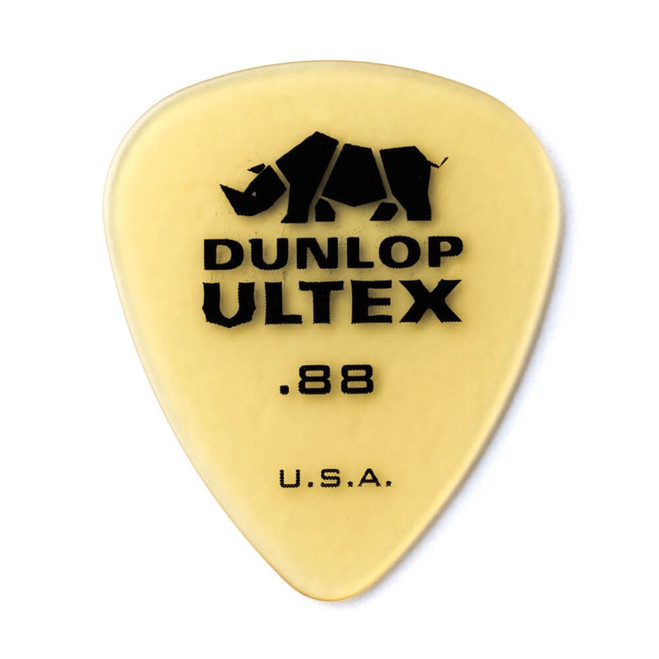 Jim Dunlop 421P Ultex Standard Guitar Picks, .88mm, 6 Pack