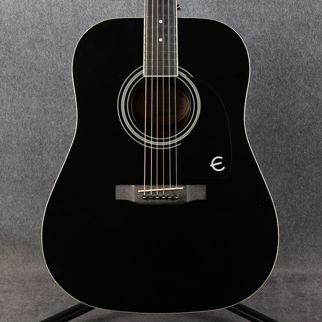 Epiphone DR-100 EB Dreadnought Acoustic - Ebony - 2nd Hand