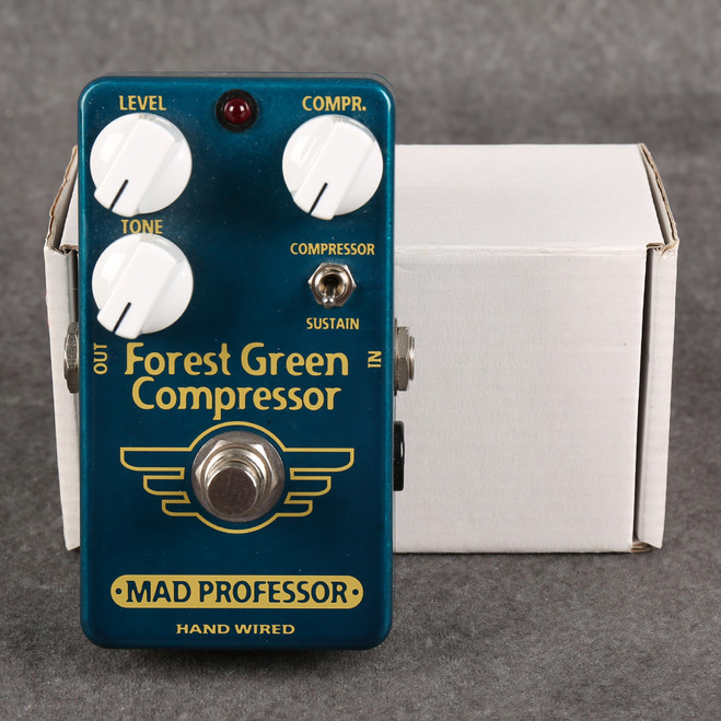 Mad Professor Forest Green Compressor Hand Wired - Boxed - 2nd Hand