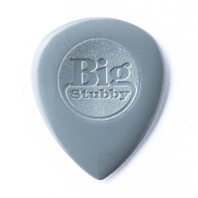 Jim Dunlop 445P Nylon Big Stubby Guitar Pick, 2.0mm, 6 Pack