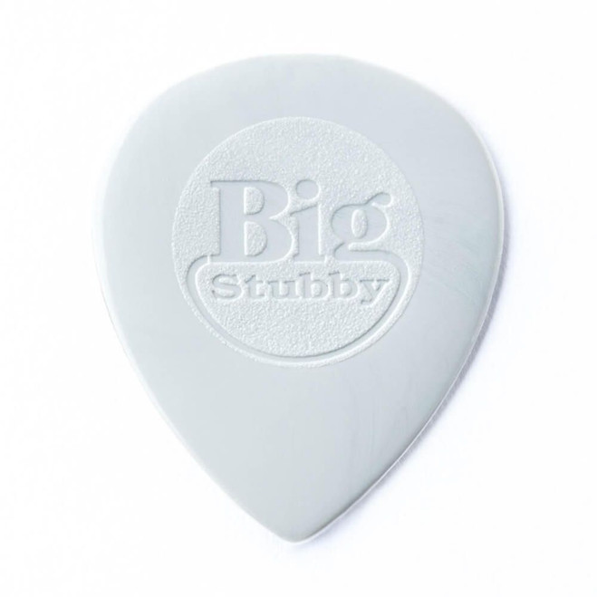 Jim Dunlop 445R Nylon Big Stubby Gutiar Pick, 1.00mm, 24 Pack