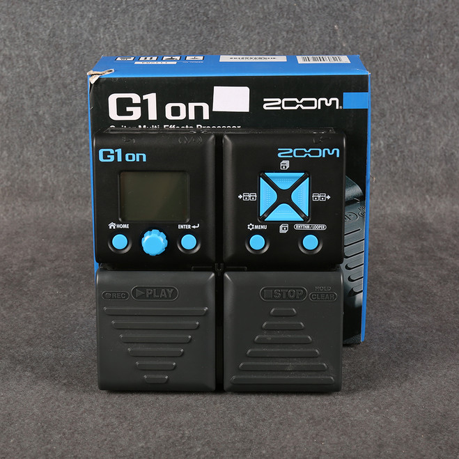 Zoom G1on Multi Fx Processor - Boxed - 2nd Hand