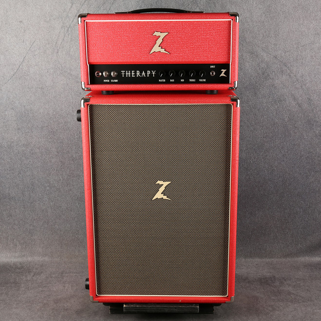 Dr Z Therapy Amp Head - 2x12 Cab - Red - Cover **COLLECTION ONLY** - 2nd Hand