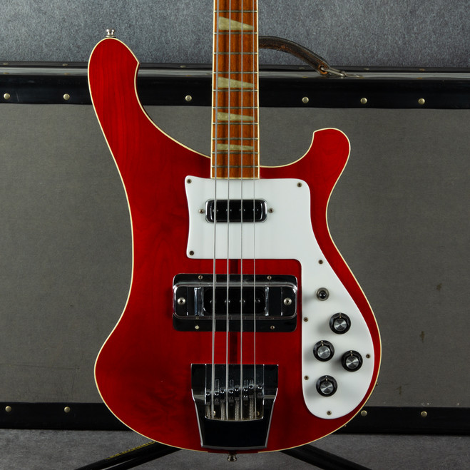 Rickenbacker 4001 - 1980 - Burgundyglo - Flight Case - 2nd Hand