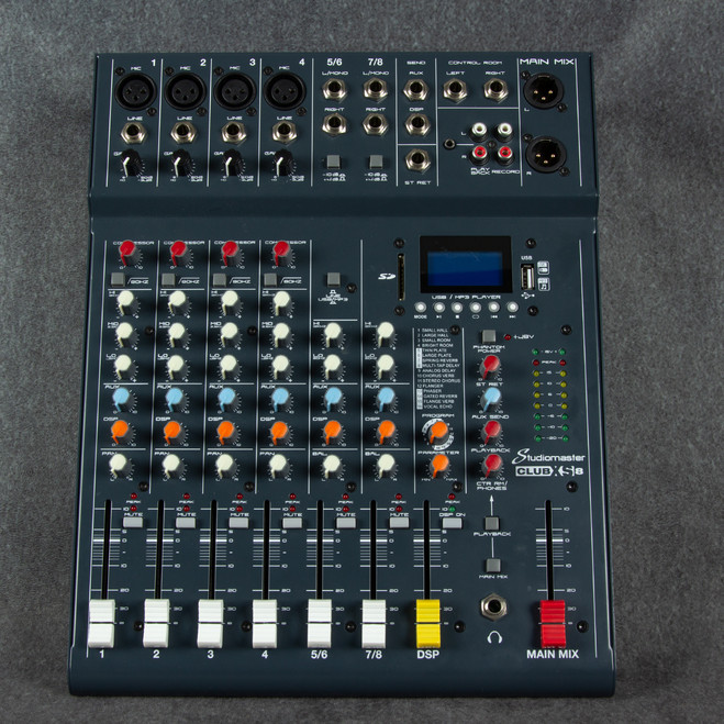 Studiomaster Club XS8 Mixer - 2nd Hand