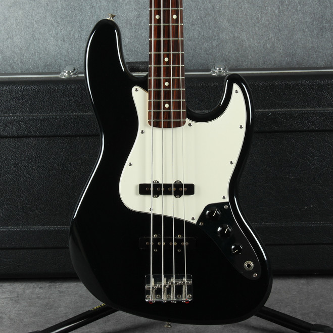 Fender Mexican Standard Jazz Bass - Black - Hard Case - 2nd Hand (138834)