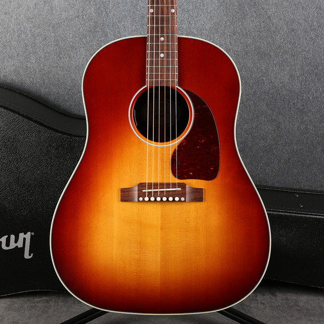 Gibson J-45 Standard Rosewood - Rosewood Burst - Hard Case - 2nd Hand