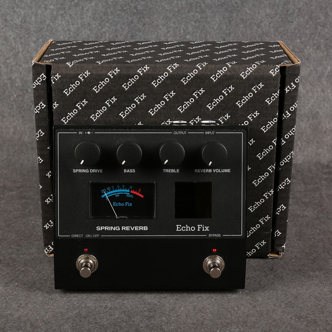 Echo Fix EF-P2 Spring Reverb Pedal - Boxed - 2nd Hand