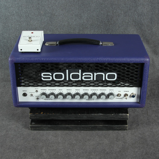 Soldano SLO-30 Super Lead Overdrive - Footswitch **COLLECTION ONLY** - 2nd Hand