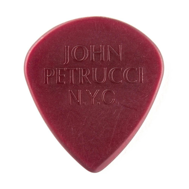 Jim Dunlop 518RJP John Petrucci Primetone Guitar Pick, Ox Blood, 12 Pack