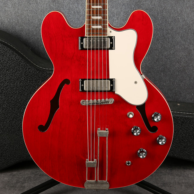 Epiphone Riviera - 2010 - Cherry - Hard Case - 2nd Hand