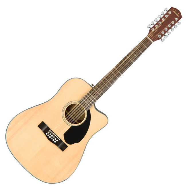 Fender CD-60SCE Dreadnought 12-String - Natural