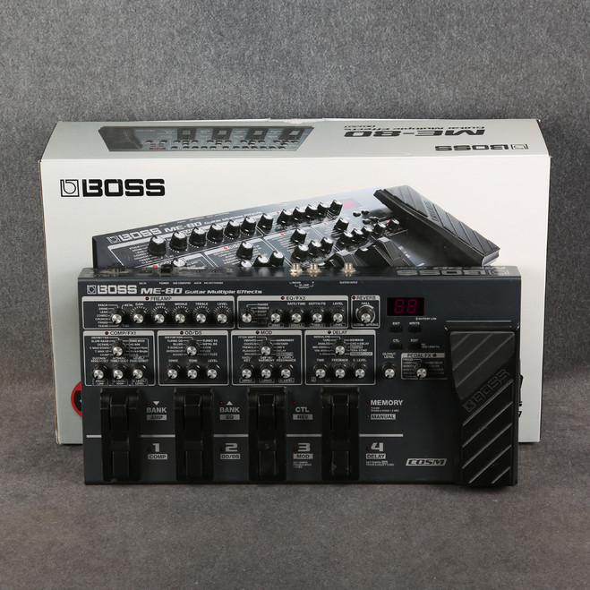 Boss ME-80 Guitar Multiple Effects Processor - Boxed - 2nd Hand