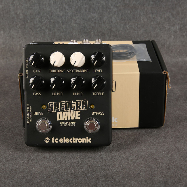 TC Electronic SpectraDrive Bass Pre Amp - Boxed - 2nd Hand