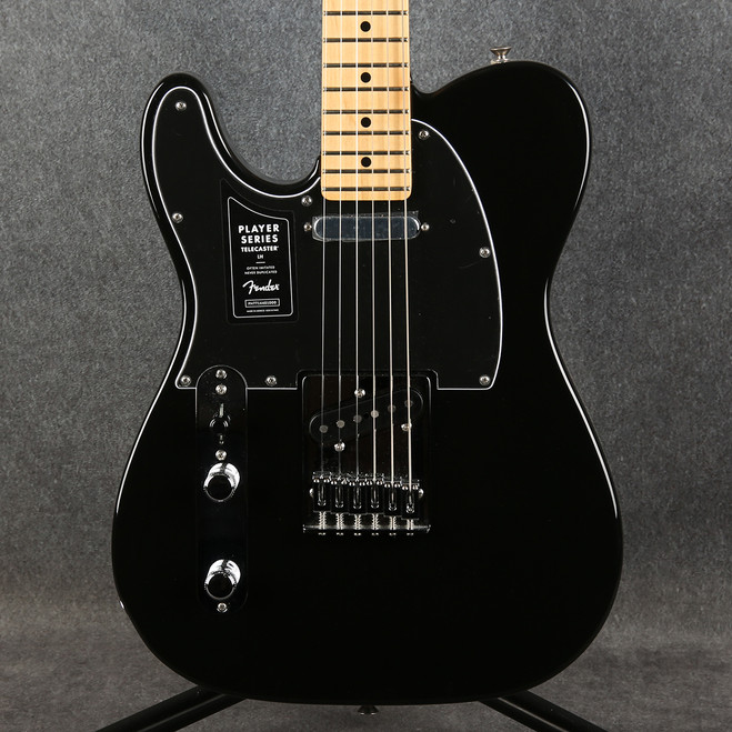 Fender Player Telecaster - Left Handed - Black - Boxed - 2nd Hand