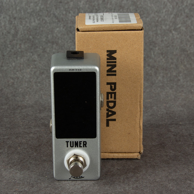 Rowin Mini Tuner Pedal - Boxed - 2nd Hand