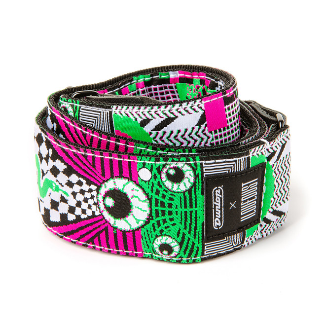 Jim Dunlop ILOVEDUST Mnemonic Fuzz Strap