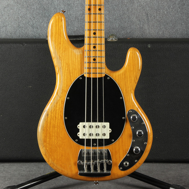 Music Man Stingray Bass - 1977 - Natural - Hard Case - 2nd Hand