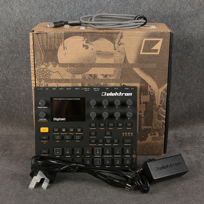 Elektron Digitakt Drum Computer & Sampler - Box & PSU - 2nd Hand