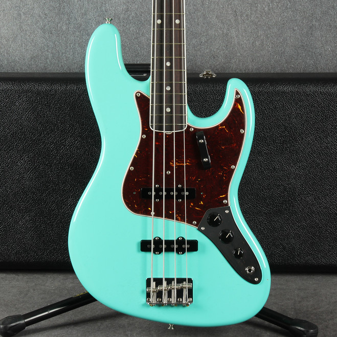 Fender American Vintage II 1966 Jazz Bass - Sea Foam Green - Case - 2nd Hand (X1169813)