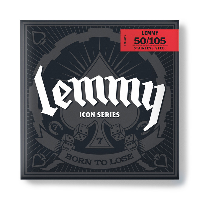 Jim Dunlop Lemmy Kilmister Icon Signature Bass Strings 50-105