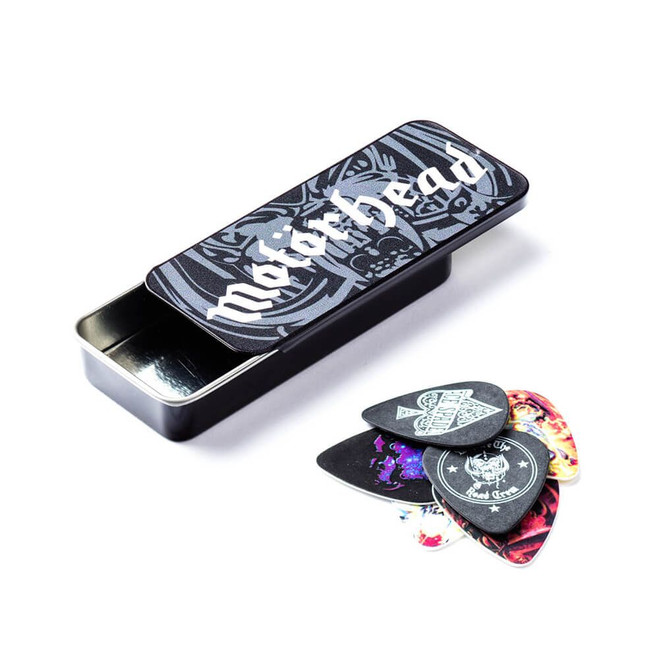 Jim Dunlop MHPT03 Motorhead Pick Tin, Logo