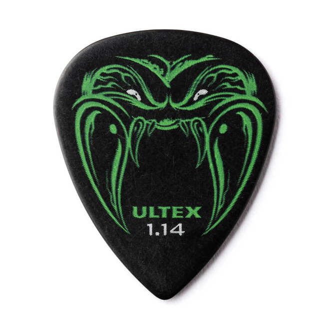 Jim Dunlop PH112R Hetfields Black Fang Guitar Pick, 1.14mm, 36 Pack