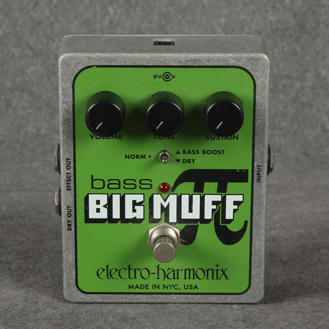 Electro Harmonix Bass Big Muff Pi Distortion Pedal - 2nd Hand