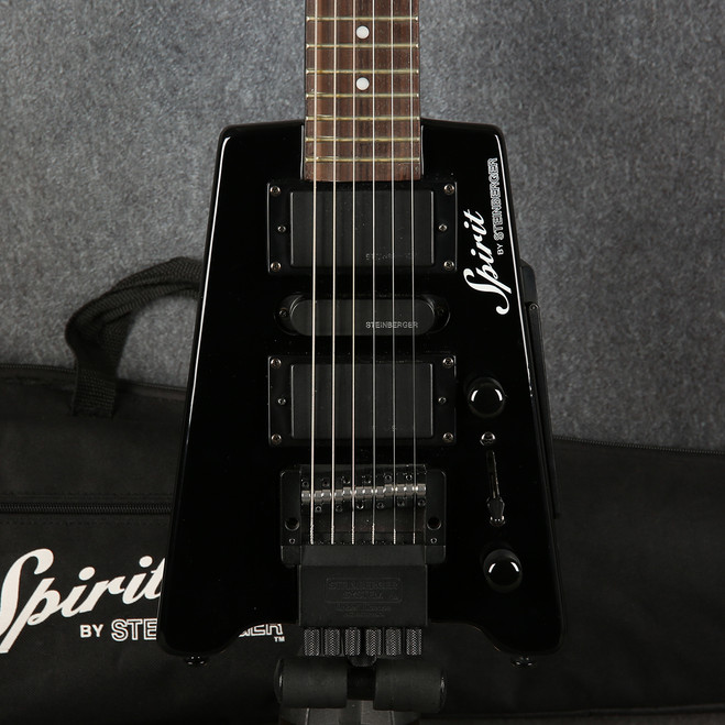 Steinberger Spirit GT-PRO Deluxe - Black - 2nd Hand