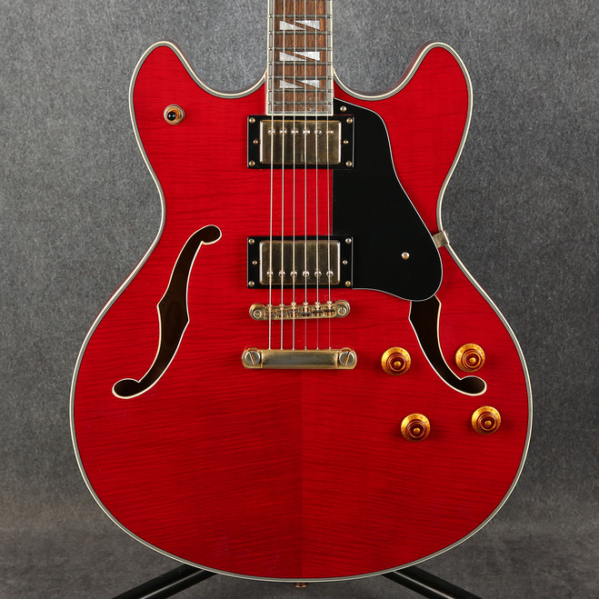 Washburn HB-35 Hollow Body - Wine Red - 2nd Hand