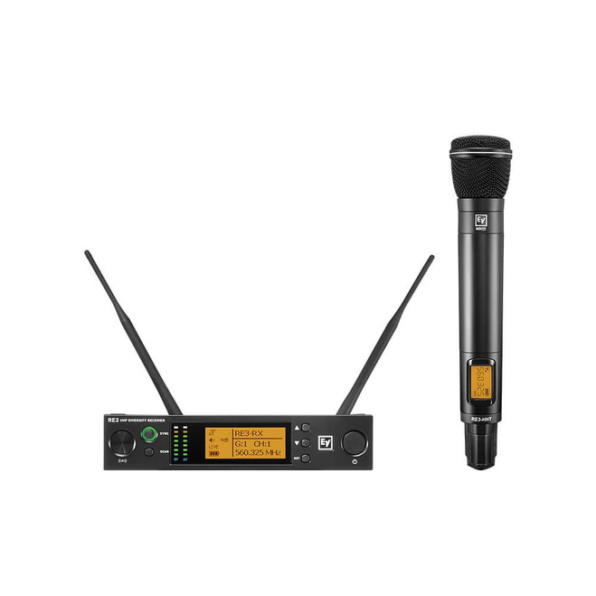 Electro Voice HE3-ND96 UHF Wireless Set, ND96 Dynamic Microphone, 560-596MHz