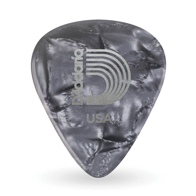 Daddario 1AN7-25 Acrylic Nitra Standard Pick, 1.55mm, 25-Pack