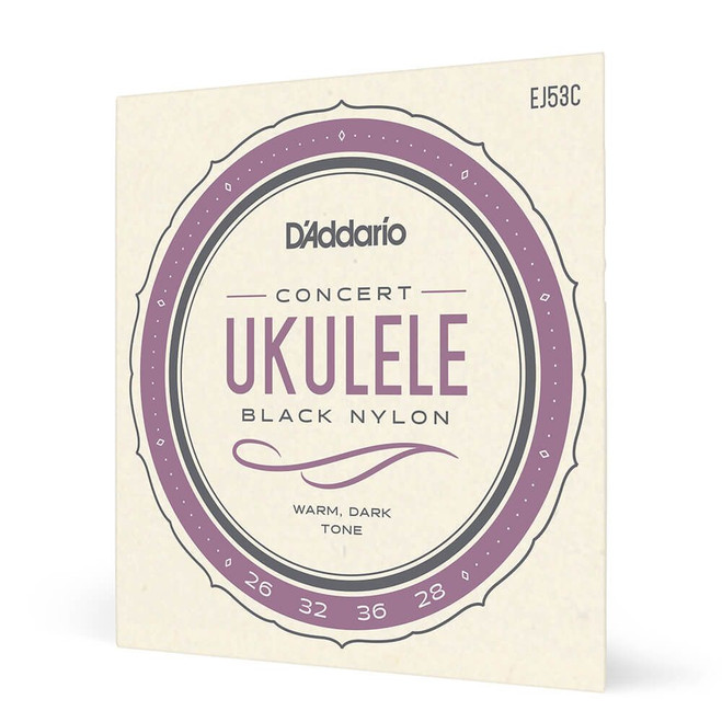 Daddario Pro-Arte Rectified Nylon EJ53C Ukulele Set, Concert