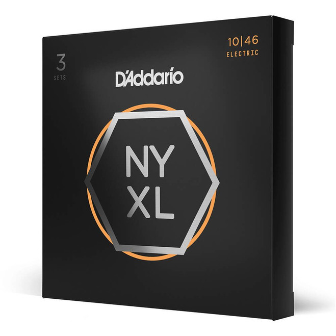 Daddario NYXL1046-3P Regular Light Set, 10-46, 3 Pack