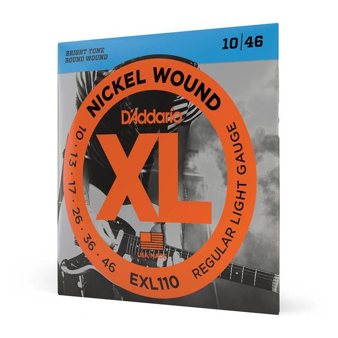 Daddario XL Nickel EXL110 Regular Light Set, 10-46